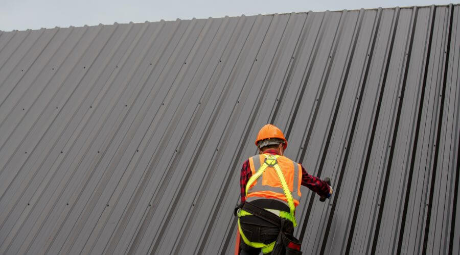 Professional metal roof installation services in Mountain View, OK